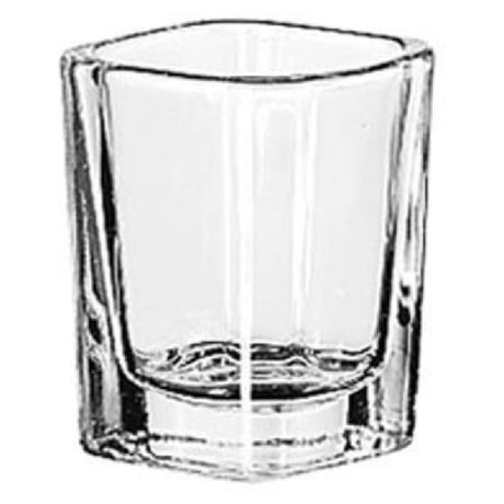 Libbey 5277 Shot Glass 2 Oz. Prism® (H 2-1/2" T 1-7/8" B 1-5/8" D 1-7/8") (72 Each Per Case)