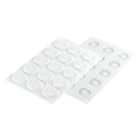 JB Prince MA277 Plisse Mold 7ml Cavity (15) Indents