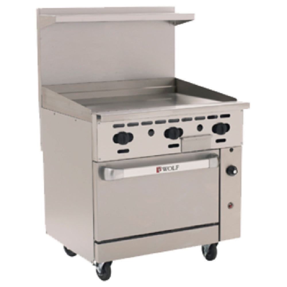 Wolf C36S-36G_LP Challenger XL™ Restaurant Range Gas 36"