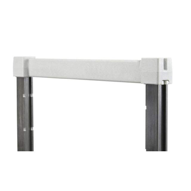 Cambro EXPCT21480 Camshelving® Elements XTRA Top Post Connector 21" Speckled Gray