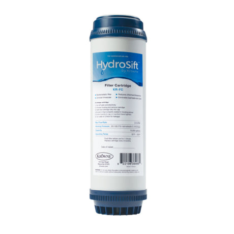 Krowne KR-FC Krowne Hydrosift Filter Cartridge Bacteriostatic Filter Diminishes Limescale