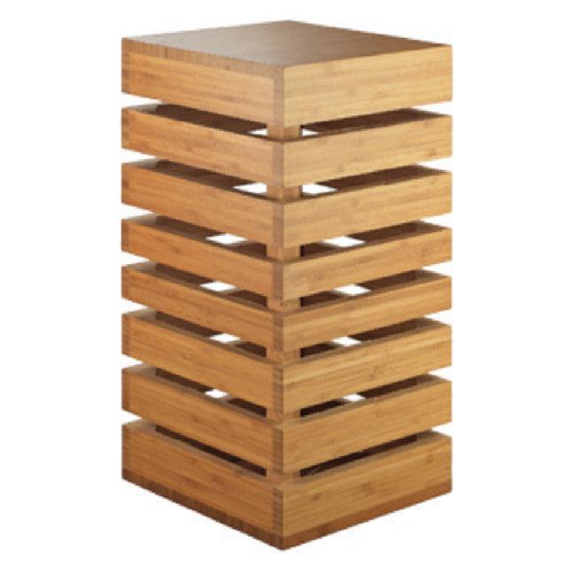 Cal Mil 3332-10-60 Crate Riser 12"W X 12"D X 10"H Square