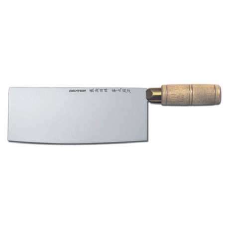 Dexter Russell 5178 Traditional™ (8020) Chinese Chef's/Cook's Knife 8" X 3-1/4" High-carbon Steel