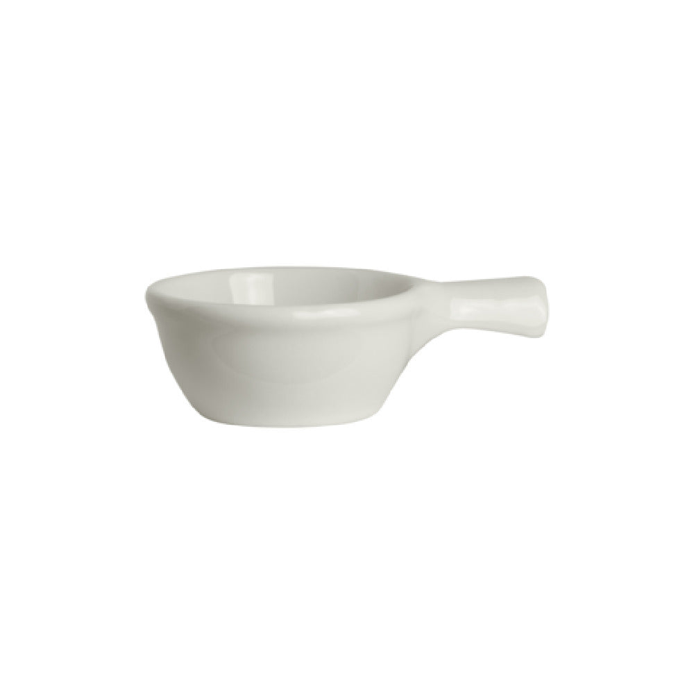 Steelite DCI14W Onion Soup Bowl Handled 10 Oz.