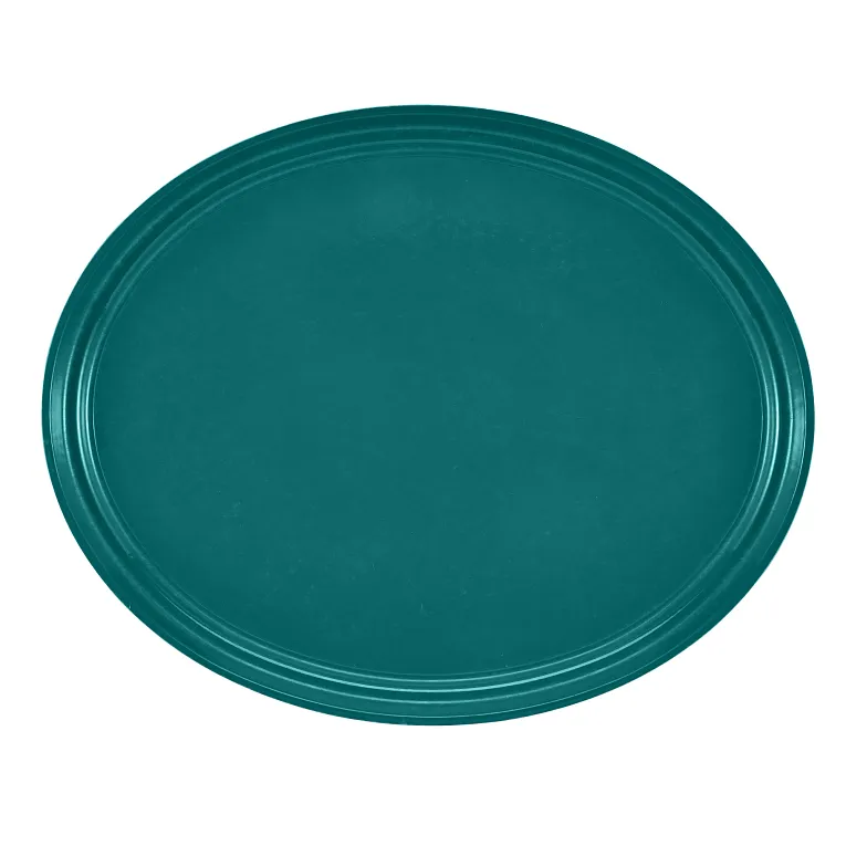 Cambro 2500414 Serving Camtray® Oval 19-1/4" X 24" Teal