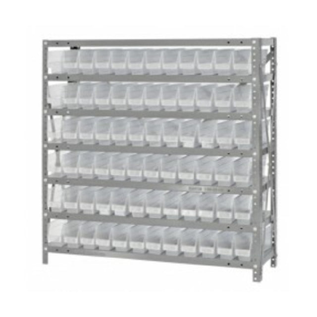 Quantum 1239-100CL Shelving Unit 12"D X 36"L X 39"H Heavy Duty