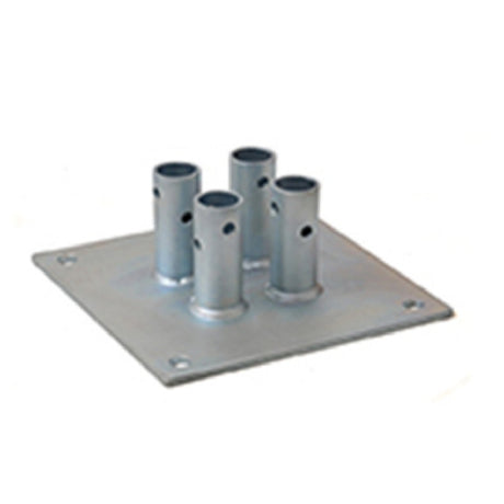 Eagle SFP10-4 Seismic Foot Plate Kit For Four Adjacent Shelving Units Includes (1) Four-post Plate