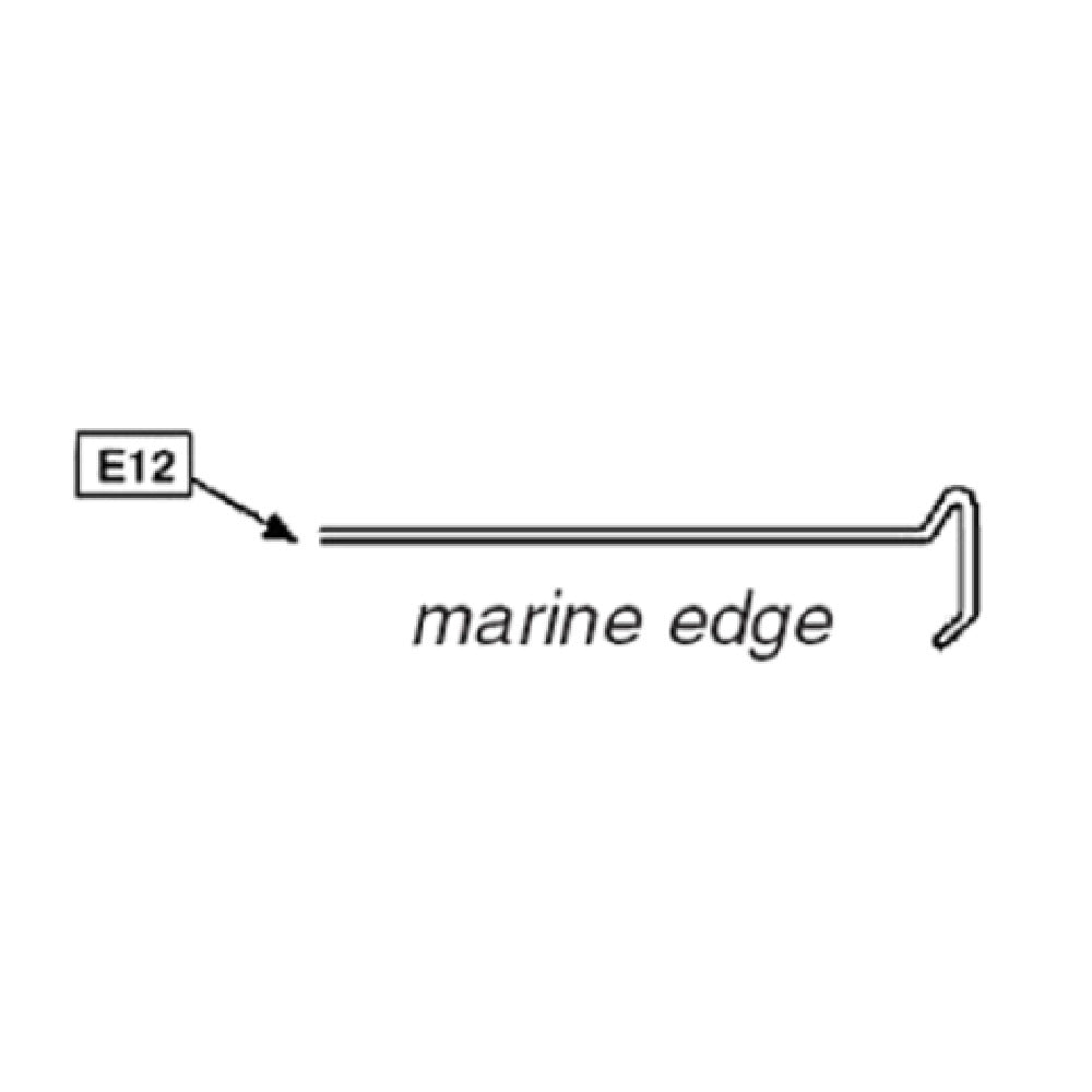 Eagle E12 Marine Edge "V" Type Per Table