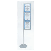 Hubert 29256 - Gripflex™ Sign Holder, Floor Stand, 60"H Overall