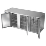 Beverage Air BB78HC-1-S - Refrigerated Back Bar Storage Cabinet, Three-section, 79"W