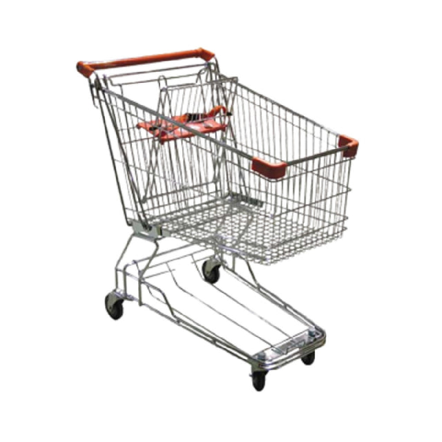 Omcan 18308 (18308) Shopping Cart 33” X 20-1/2” X 36-1/2” 110 Lb. Capacity (4 Cu. Ft.)