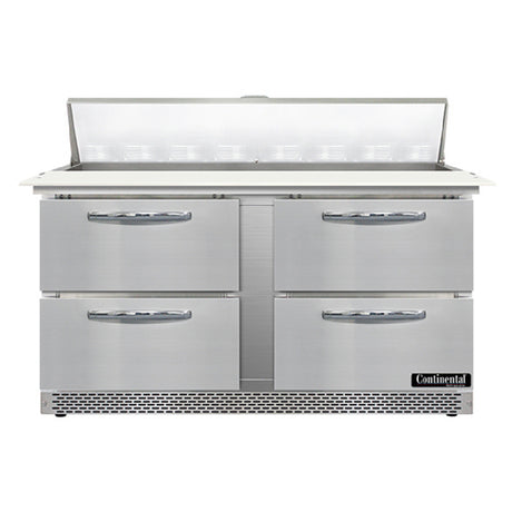 Continental Refrigerator SW60N16C-FB-D Sandwich Unit Front Breather 60"W