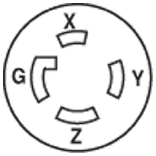 Private Label MVR2531027 Receptacle Locking L15 30r