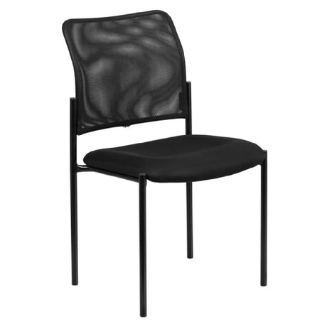 Flash Furniture GO-515-2-GG Stacking Side Chair 250 Lb. Weight Capacity Flexible Mesh Back