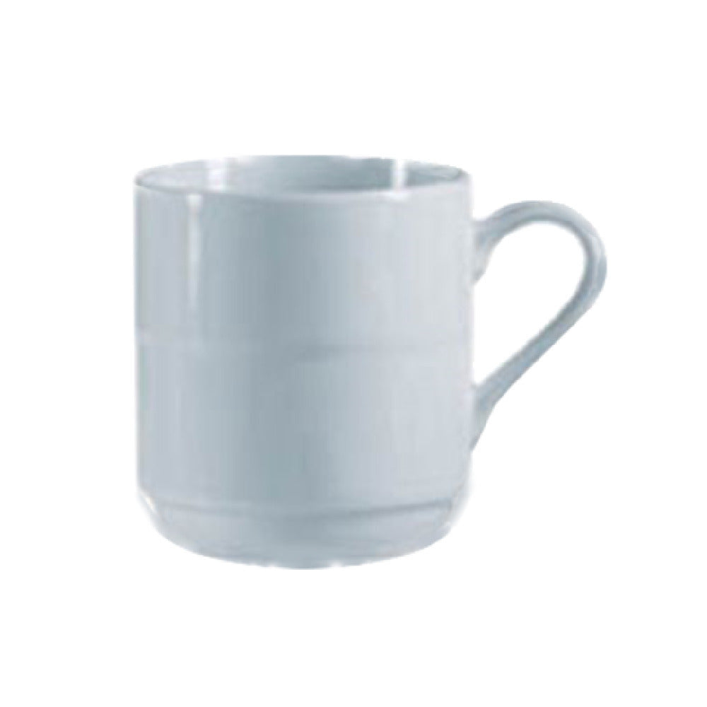 Arc Cardinal S1535 Arcoroc Rondo Mug 10.0 Oz (D:3.5'') High Alumina Porcelain