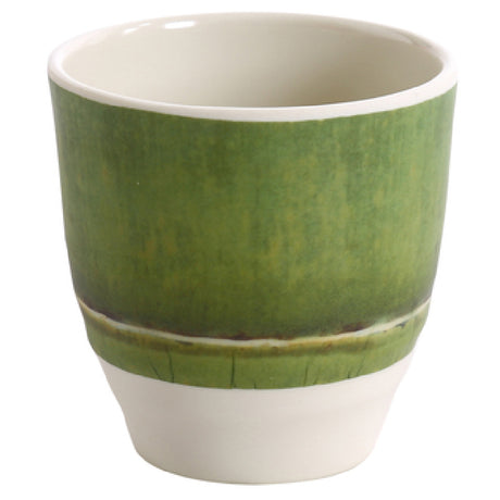 Yanco BA-001 Bamboo Style Tea Cup 7 Oz. 3" Dia. X 3"H