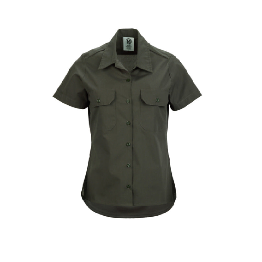 Mercer M60350OL3X - Metro Edge® Brewer/Work Shirt, Women's, (7) Traditional Buttons