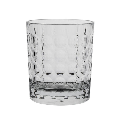 Steelite 7030DR049 Cut Tumbler 10 Oz. (H 3-5/8" M 3-1/8" T 3-1/8" B 2-3/4") Polycrystal®
