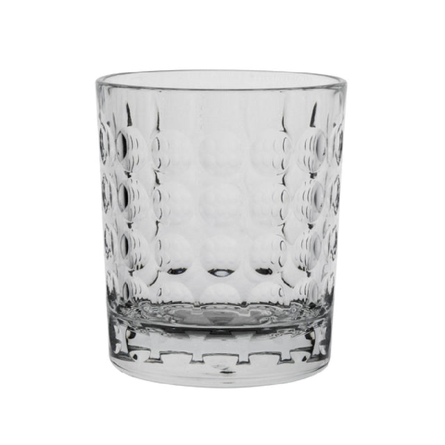 Steelite 7030DR049 Cut Tumbler 10 Oz. (H 3-5/8" M 3-1/8" T 3-1/8" B 2-3/4") Polycrystal®