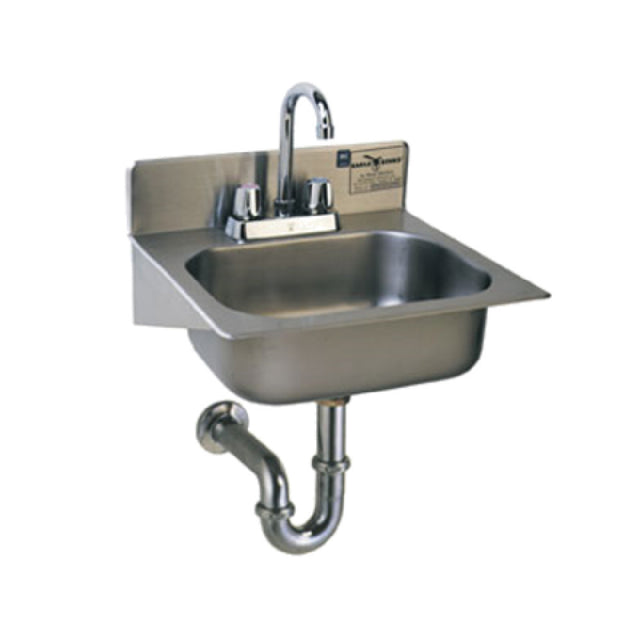 Eagle HSAE-10-FA-1X Hand Sink Wall Mount 14" Wide X 10" Front-to-back X 5" Deep Bowl