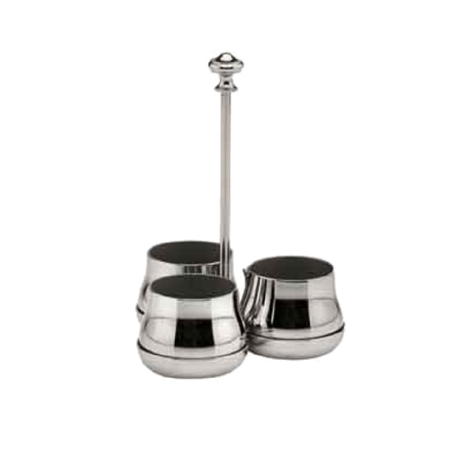 Bauscher Hepp 15.2250.0000 - Sugar Server, 7-3/16"H (183mm), Three-section