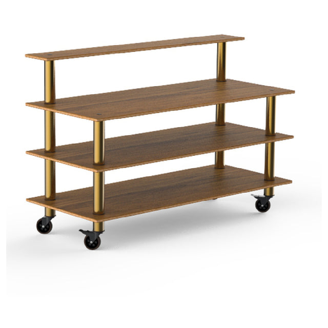 Steelite MGCMLB13BBXW Mogogo Buffet Solutions Modular Classic Plus 3-tier 71" X 29-1/2" X 47"H