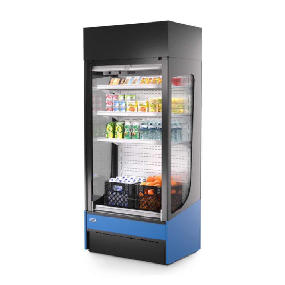 Federal Industries VRSL3683S-MLK Vision Series Refrigerated Milk Self-Serve High Profile Display Case