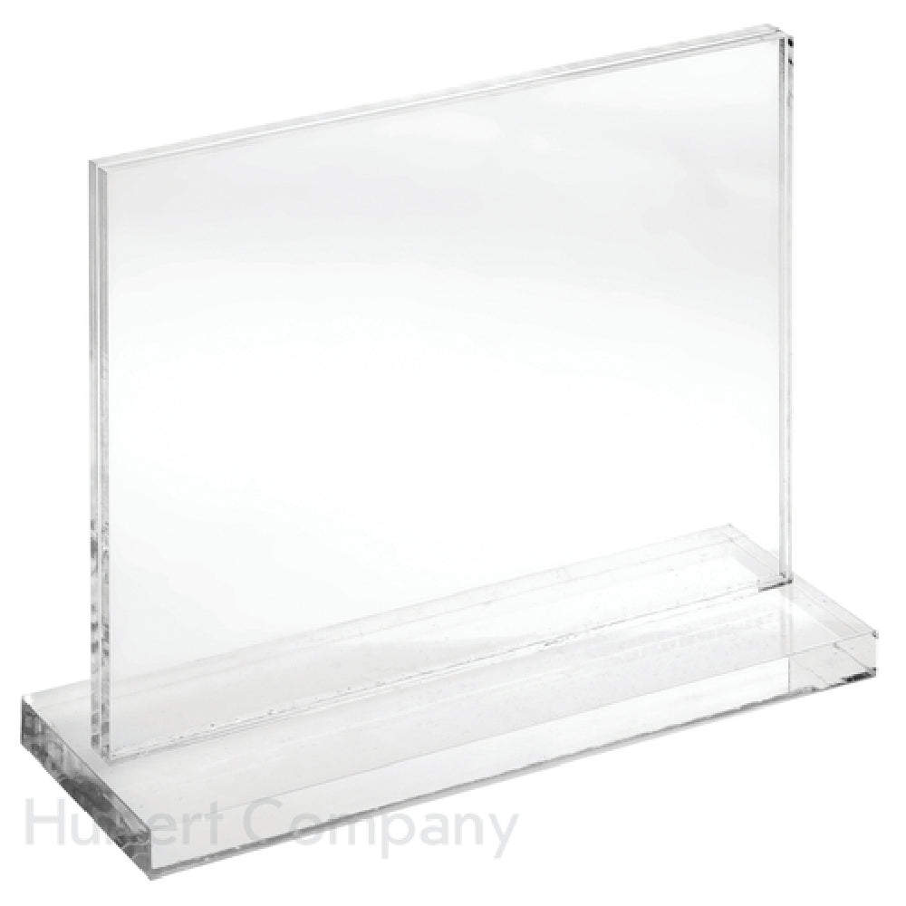 Hubert 61576 - Premium Sign Holder, 7" X 5-1/2"H, Acrylic