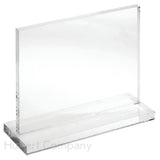 Hubert 61576 - Premium Sign Holder, 7" X 5-1/2"H, Acrylic