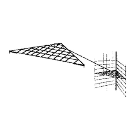 Eagle GPS24-C Triangle Shelf Walstor® Modular Wall System 24" X 24"