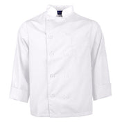 KNG 2577WHTXS Kng Xs Lw Chef Coat White Long Sleeve