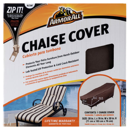 Chef Master 07808AA Armor All™ Chaise Cover 28" X 76" X 30" Polyethylene