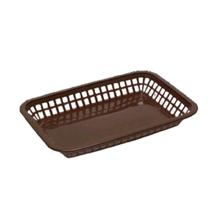 Tablecraft 1077BR Grande Platter Basket 10-3/4" X 7-3/4" X 1-1/2" Rectangular