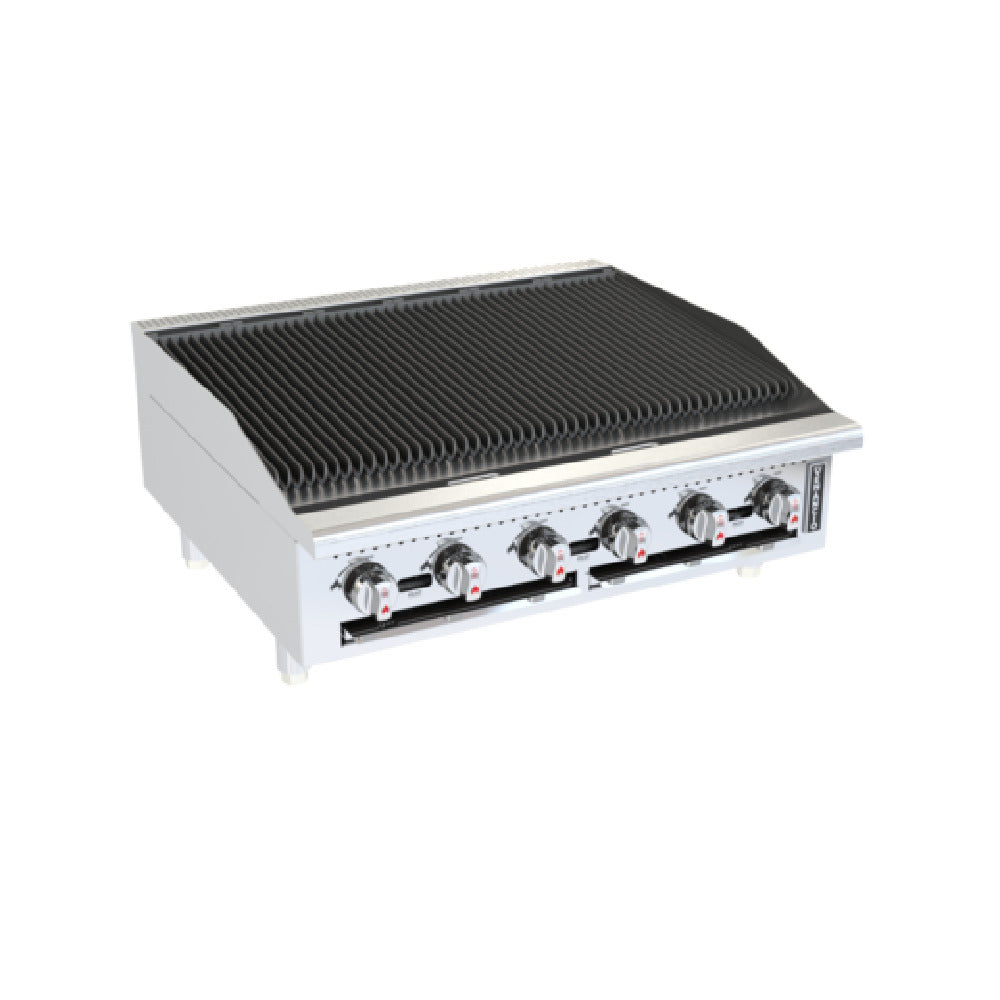 Venancio USA R36CT-36C_NAT - Radiant Charbroiler, Gas, Countertop