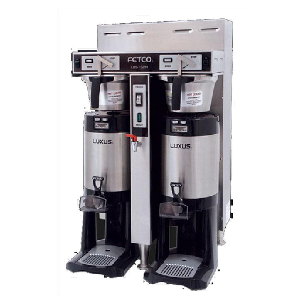 Fetco C52046 Handle Operated Series Coffee Brewer Twin 1.5 Gallon Capacity