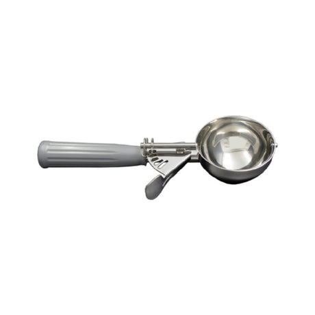 CAC China SICD-8GY Thumb Disher #84 Oz. Stainless Steel Scoop