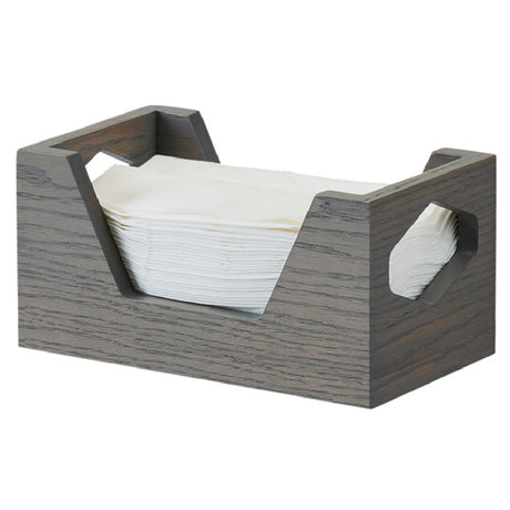 Cal Mil 3810-83 Ashwood Napkin Holder 4"W X 8"H Rectangular