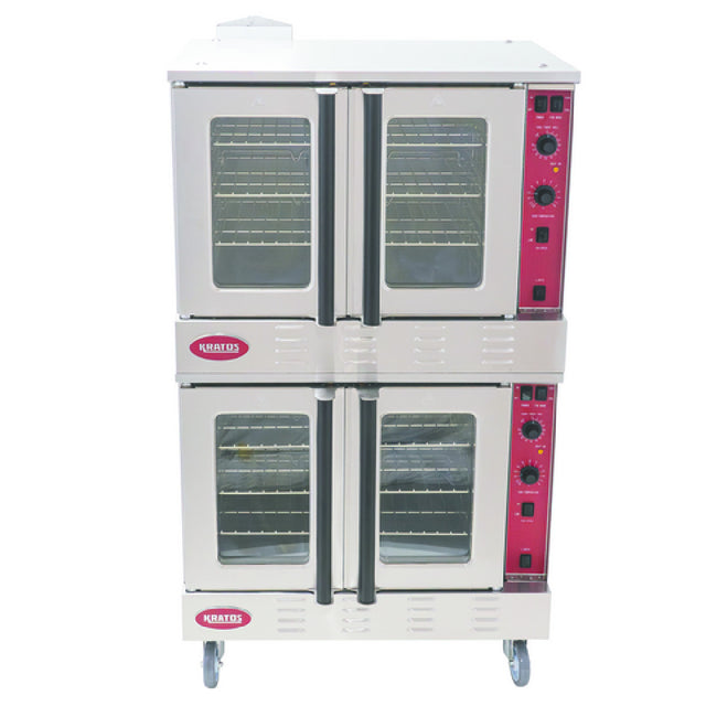 Hubert 202272 - Kratos Convection Oven, LP Gas, Double Deck