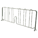 Franklin Machine Products 126-1617 Metro® Super Erecta® Shelf Divider 24"L X 8-5/8"W Green Epoxy Coated Steel