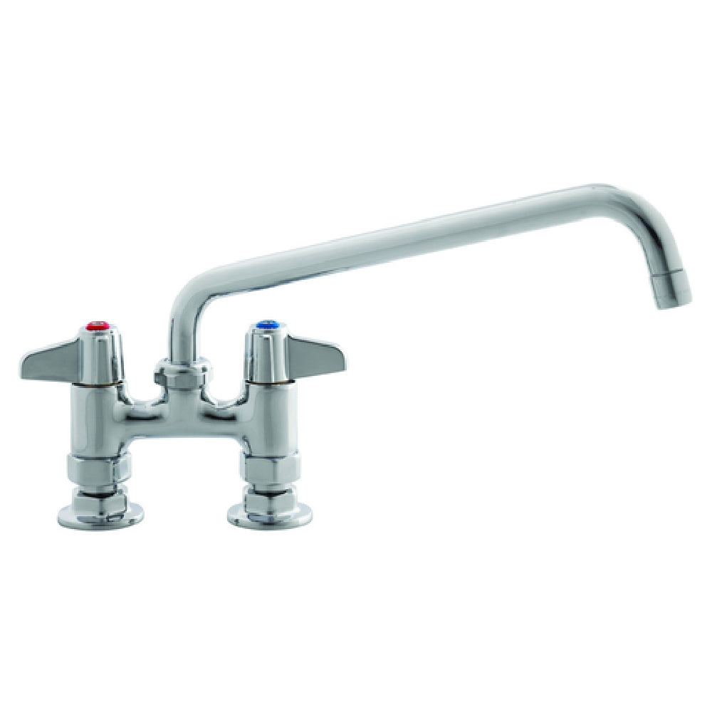 T&S Brass 5F-4DLX10 Equip Faucet 4" Deck Mount