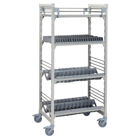 Cambro CPMU243675D2PKG Camshelving® Premium Series Mobile Drying/Storage Rack