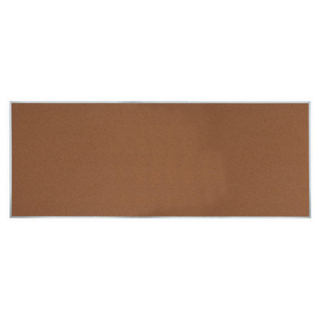 Aarco DB48120 Bulletin Board 120"W X 48"H Natural Pebble Grain Cork