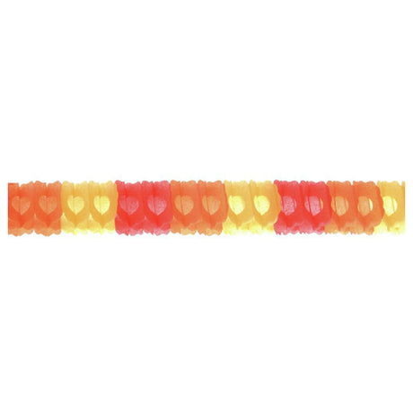 Hubert 13289 - Arch Garland, 12', Crepe Paper
