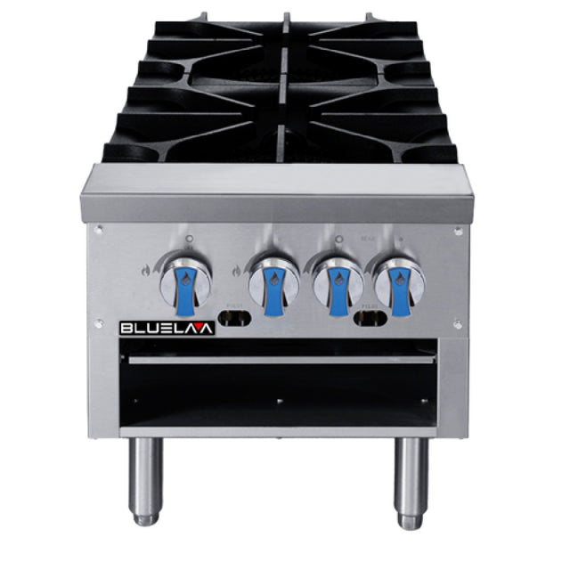 Blue Air BLSP2-L Low Stock Pot Range Gas 18"W X 42-1/4"D X 18"H