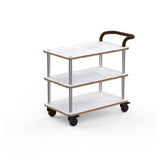 Steelite MGCRNX01CSXX Mogogo Buffet Solutions Roll'n Service Cart 41-1/2" X 21" X 36"H