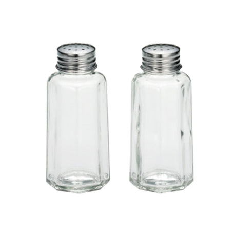 Tablecraft 157S&P Salt/Pepper Shaker 2 Oz. 1-5/8" Dia. X 3-3/4"H