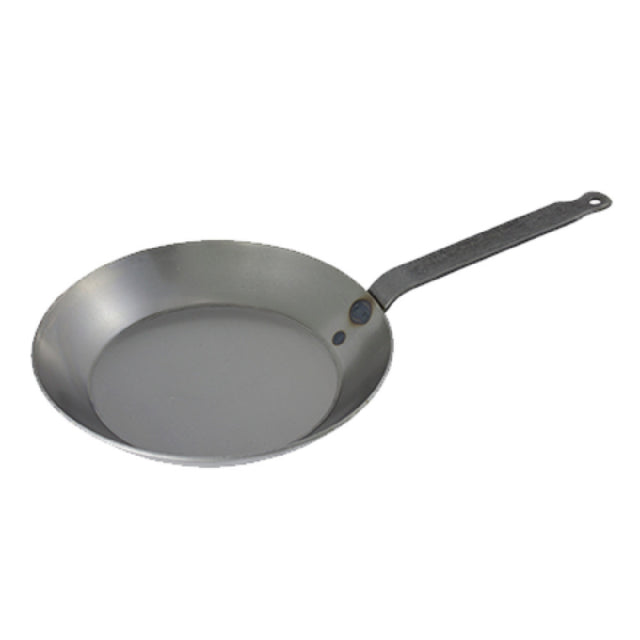 Matfer 062001 Frying Pan 8-5/8" Dia. X 1-1/2"H Riveted Strong Steel Strip Handle