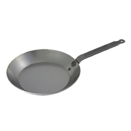 Matfer 062008 Frying Pan 15-3/4" Dia. X 2-3/4"H Riveted Strong Steel Strip Handle