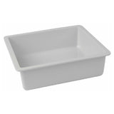 Bauscher Hepp TPO5313 - Chunky Collection Deli Crock Insert, 1 Qt., 6-3/4"L X 6-1/2"W X 2"H