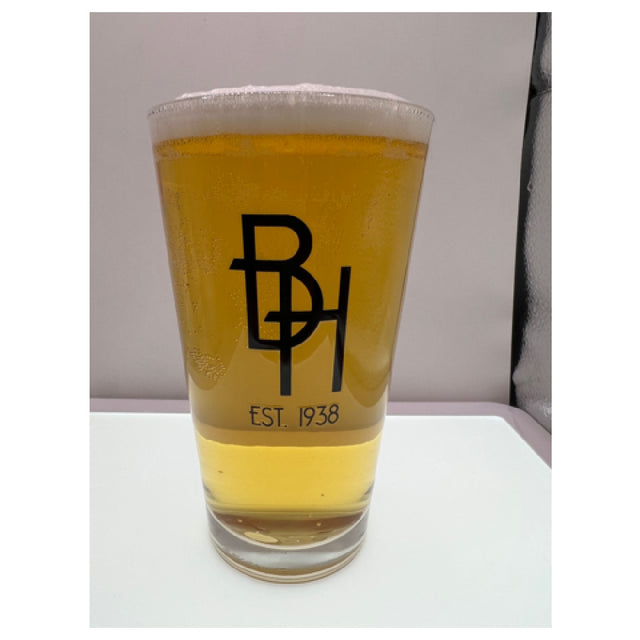 Buccaneer Container Corp 1637HT-DECO (Buccaneer) Mixing Glass 20oz (H 6-3/8" T 3-3/4" B 2-1/2" D 3-3/4")